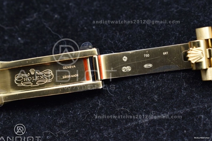 YG Edition YG Best 36 Date Day Dial RAF 1:1 Red Sporty Carnelian 653 on Bracelet A 0117